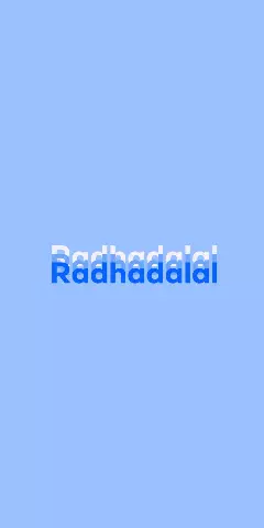 Name DP: Radhadalal