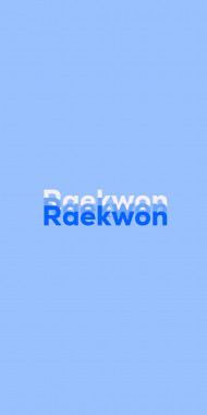 Name DP: Raekwon