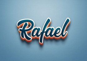 Cursive Name DP: Rafael