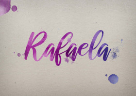 Rafaela Watercolor Name DP