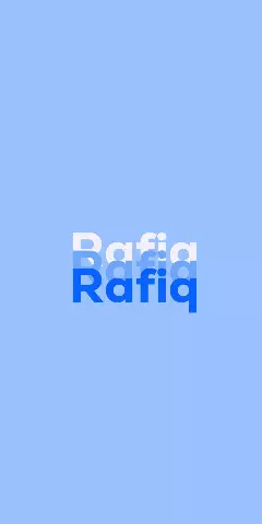Name DP: Rafiq