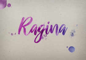 Ragina Watercolor Name DP