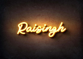 Glow Name Profile Picture for Raisingh
