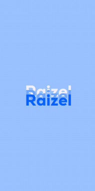 Name DP: Raizel