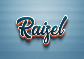 Cursive Name DP: Raizel