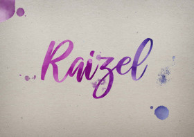 Raizel Watercolor Name DP