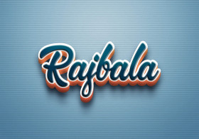 Cursive Name DP: Rajbala
