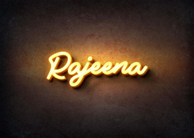 Glow Name Profile Picture for Rajeena