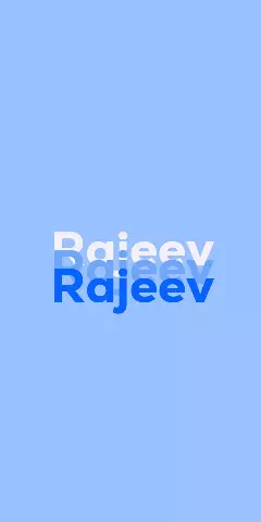 Rajeev Name Wallpaper