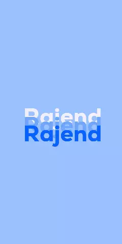 Name DP: Rajend