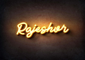 Glow Name Profile Picture for Rajeshvr