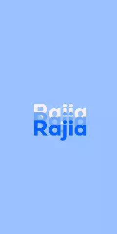 Name DP: Rajia