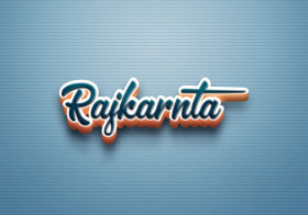 Cursive Name DP: Rajkarnta