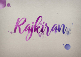 Rajkiran Watercolor Name DP