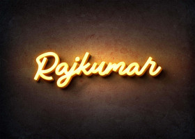 Glow Name Profile Picture for Rajkumar