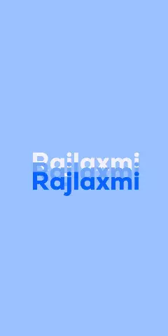 Name DP: Rajlaxmi