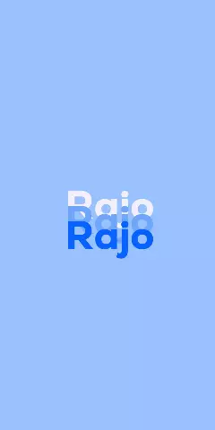 Name DP: Rajo