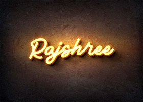 Glow Name Profile Picture for Rajshree