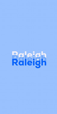Name DP: Raleigh