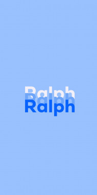 Name DP: Ralph