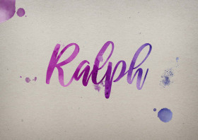 Ralph Watercolor Name DP