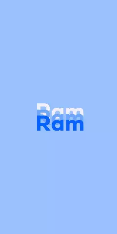 Name DP: Ram