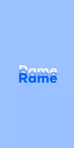 Name DP: Rame