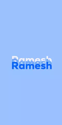 Ramesh Name Wallpaper