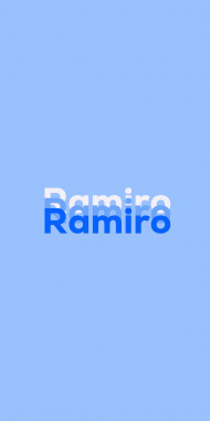 Name DP: Ramiro
