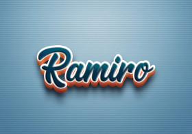 Cursive Name DP: Ramiro