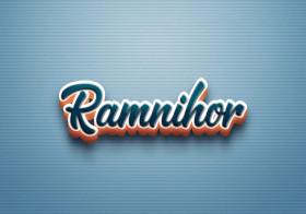 Cursive Name DP: Ramnihor