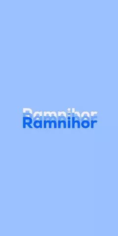 Name DP: Ramnihor