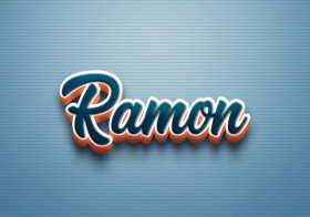 Cursive Name DP: Ramon