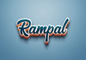 Cursive Name DP: Rampal