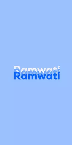Name DP: Ramwati