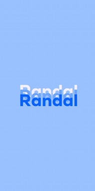 Name DP: Randal