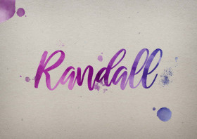 Randall Watercolor Name DP
