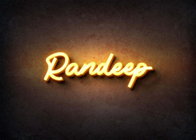 Glow Name Profile Picture for Randeep