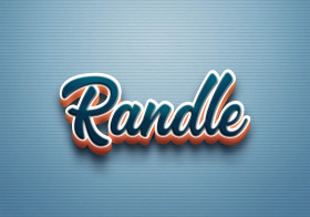 Cursive Name DP: Randle