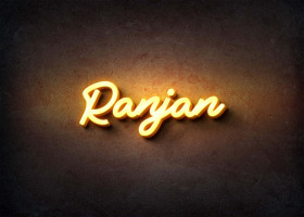 Glow Name Profile Picture for Ranjan