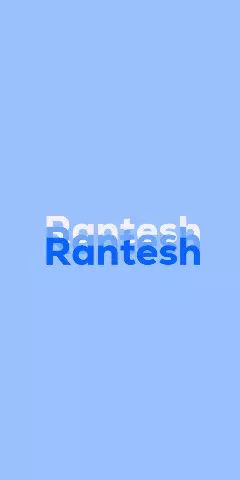 Name DP: Rantesh