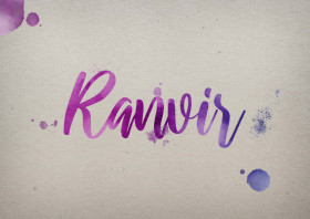 Ranvir Watercolor Name DP