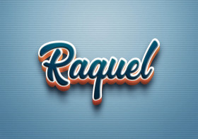 Cursive Name DP: Raquel