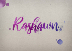 Rashawn Watercolor Name DP