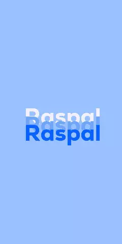 Name DP: Raspal