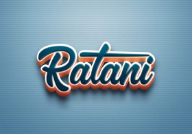 Cursive Name DP: Ratani