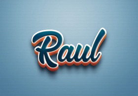 Cursive Name DP: Raul