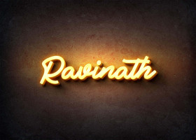 Glow Name Profile Picture for Ravinath