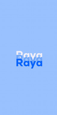Name DP: Raya