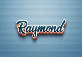 Cursive Name DP: Raymond